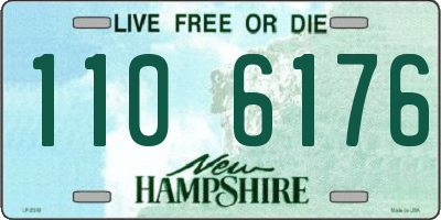 NH license plate 1106176