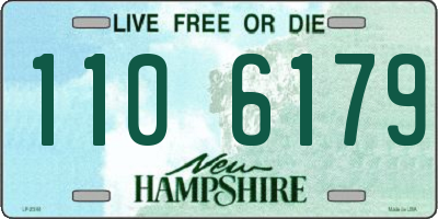 NH license plate 1106179