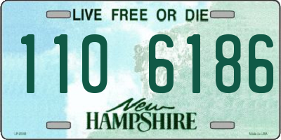 NH license plate 1106186