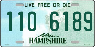 NH license plate 1106189