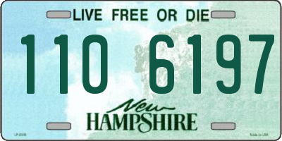 NH license plate 1106197