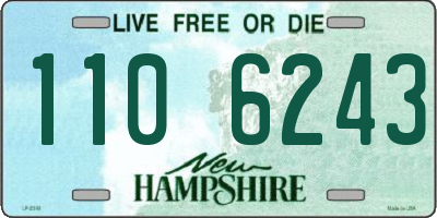 NH license plate 1106243