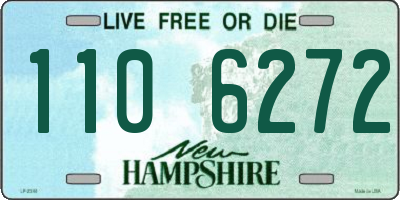 NH license plate 1106272