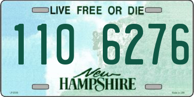 NH license plate 1106276