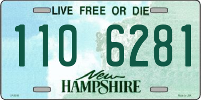 NH license plate 1106281