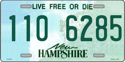 NH license plate 1106285