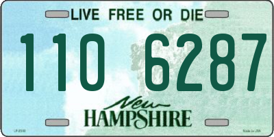 NH license plate 1106287