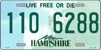 NH license plate 1106288