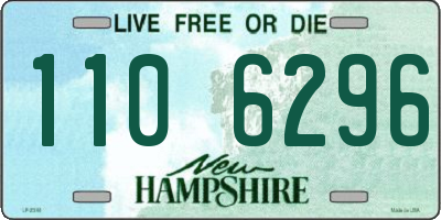 NH license plate 1106296