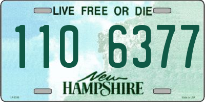 NH license plate 1106377