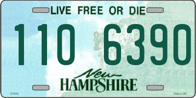 NH license plate 1106390