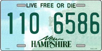 NH license plate 1106586