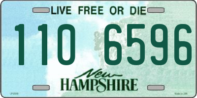 NH license plate 1106596