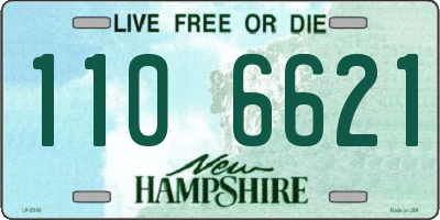 NH license plate 1106621