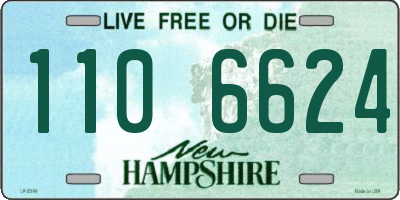 NH license plate 1106624