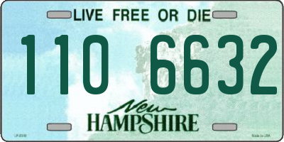NH license plate 1106632