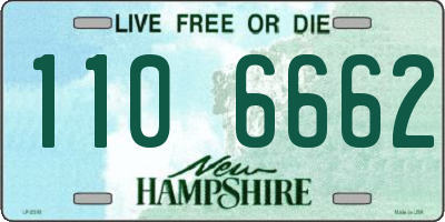NH license plate 1106662
