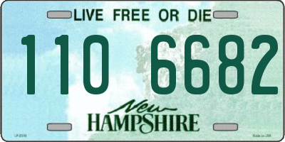 NH license plate 1106682