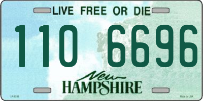 NH license plate 1106696