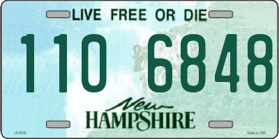 NH license plate 1106848