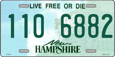NH license plate 1106882