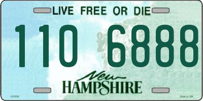 NH license plate 1106888