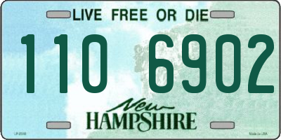 NH license plate 1106902