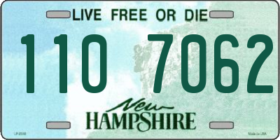 NH license plate 1107062