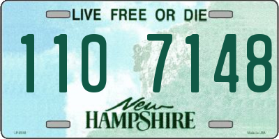 NH license plate 1107148