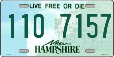 NH license plate 1107157