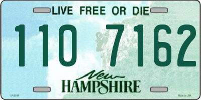 NH license plate 1107162