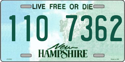 NH license plate 1107362