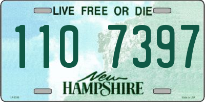 NH license plate 1107397
