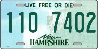 NH license plate 1107402