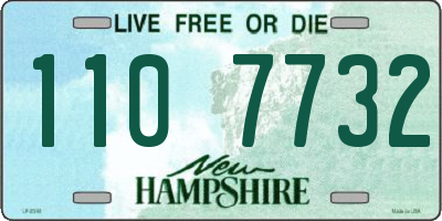 NH license plate 1107732