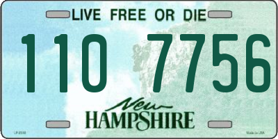 NH license plate 1107756