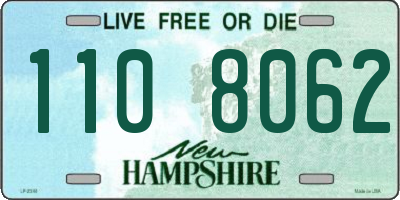 NH license plate 1108062