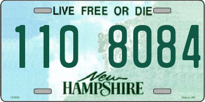 NH license plate 1108084