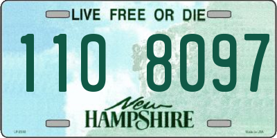 NH license plate 1108097