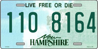 NH license plate 1108164
