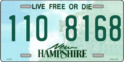 NH license plate 1108168