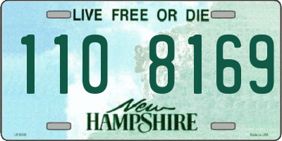 NH license plate 1108169