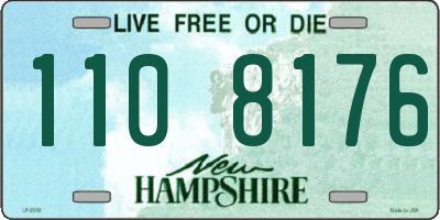 NH license plate 1108176