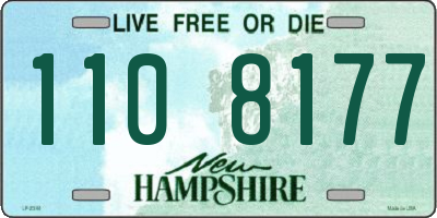 NH license plate 1108177