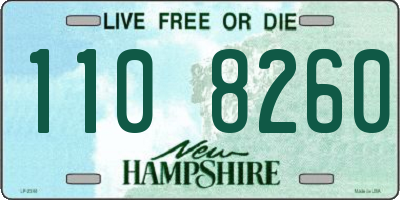 NH license plate 1108260