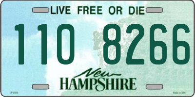 NH license plate 1108266