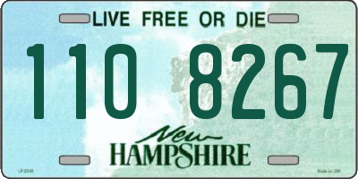 NH license plate 1108267