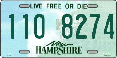 NH license plate 1108274