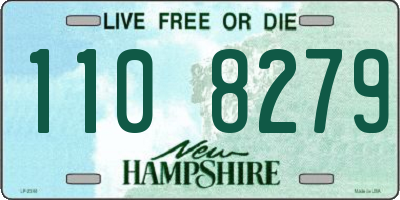 NH license plate 1108279