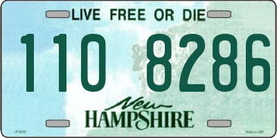 NH license plate 1108286